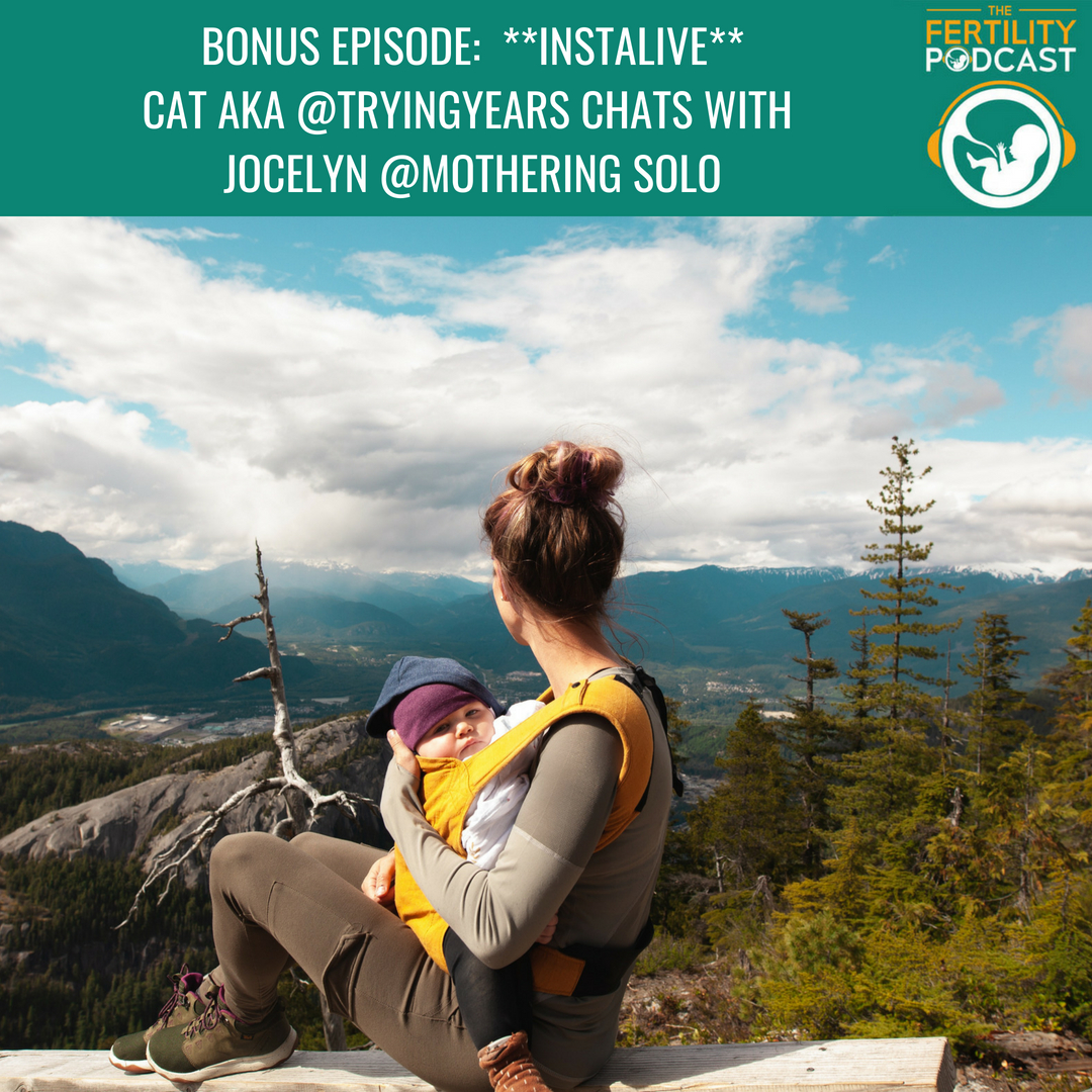 BONUS EPISODE: MOTHERING SOLO WITH GUEST PRESENTERS CAT STRAWBRIDGE TALKING TO JOCELYN