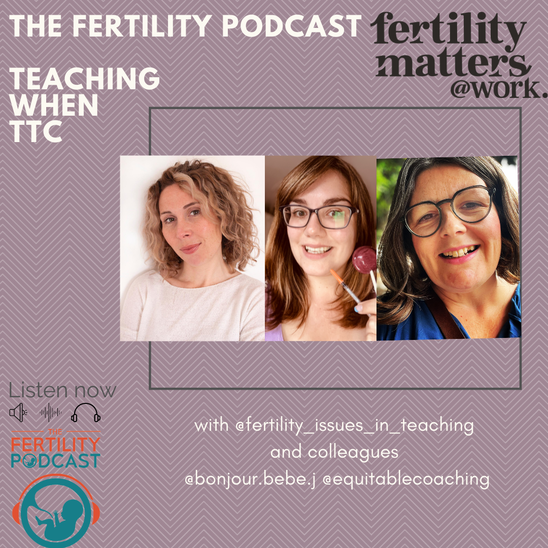 Cover image for the Fertility Podcast - Teaching when TTC