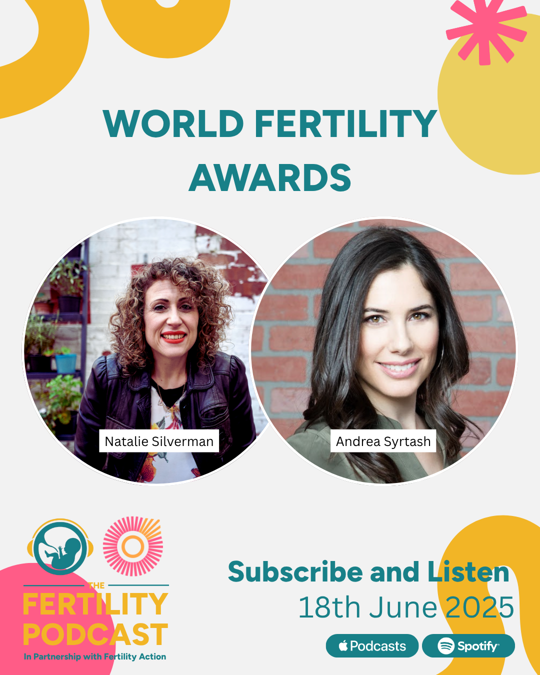 World Fertility Awards with Andrea Syrtash