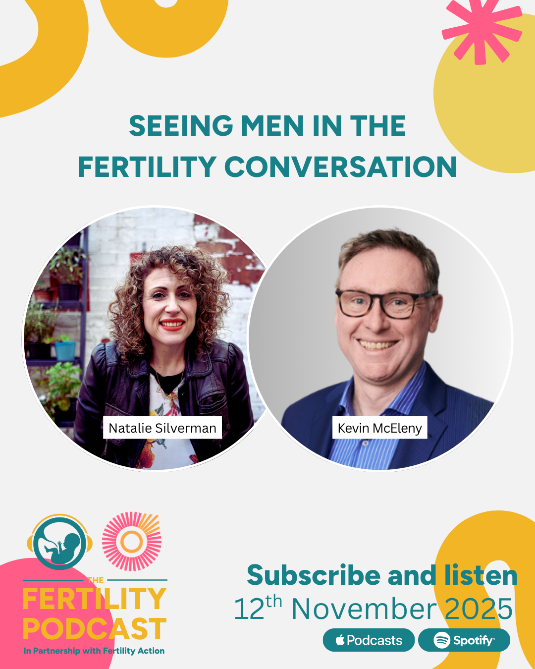 ‘Seeing men in the fertility conversation’ with Kevin Mceleny