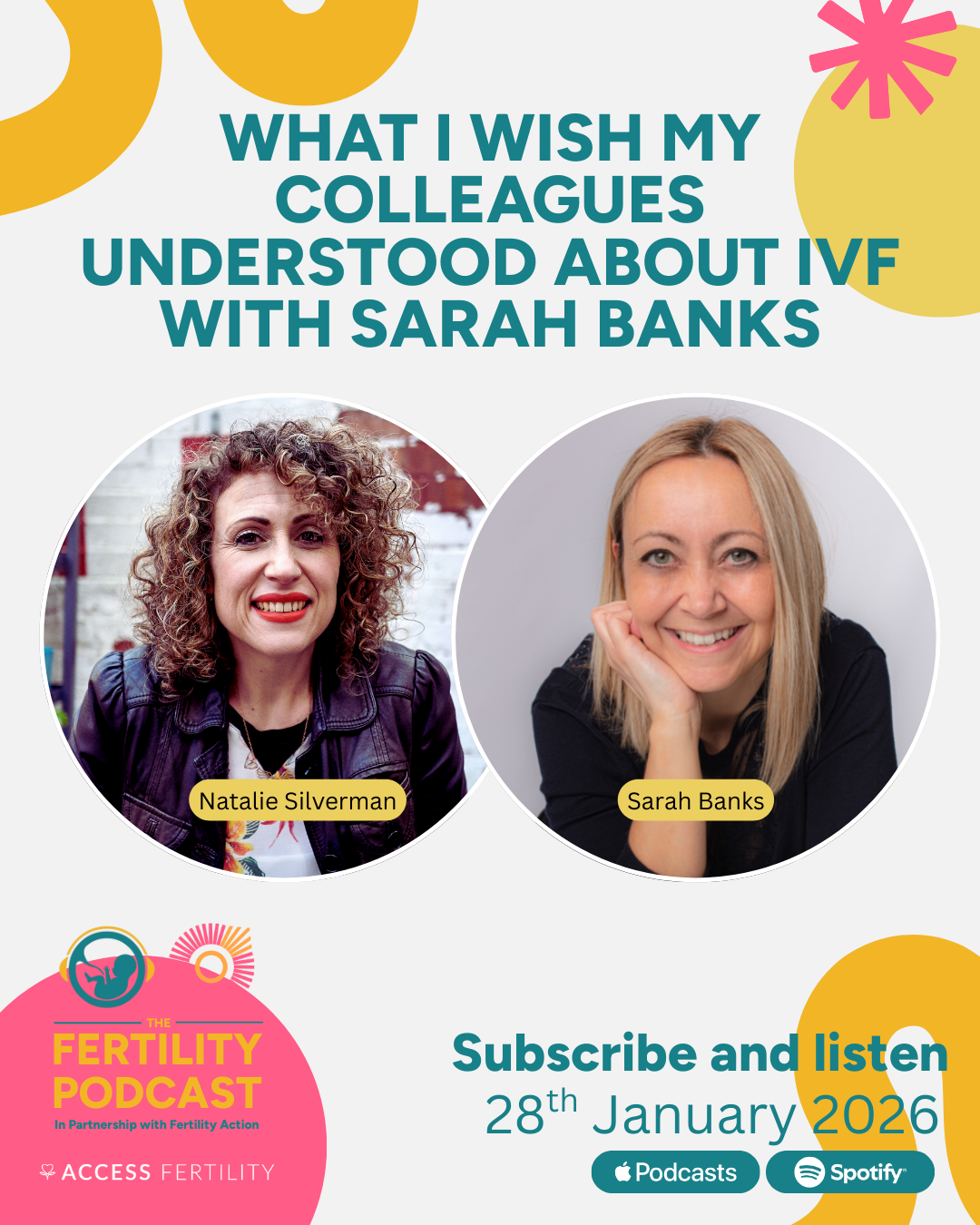 What I wish my colleagues understood about IVF with Sarah Banks