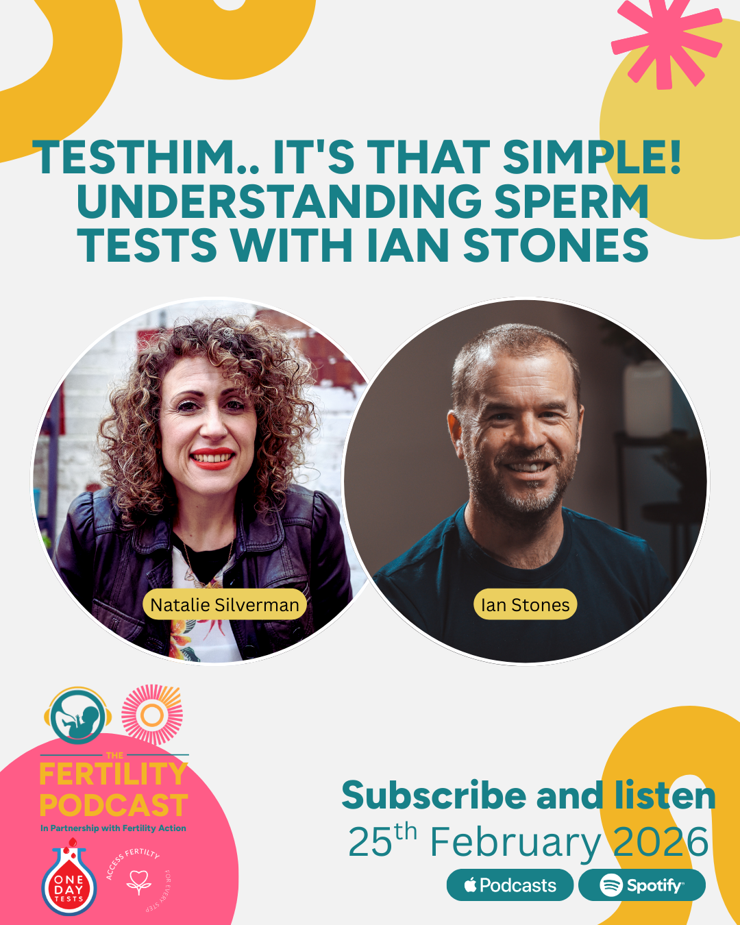Testhim.. it’s that simple!  Understanding sperm tests with Ian Stones