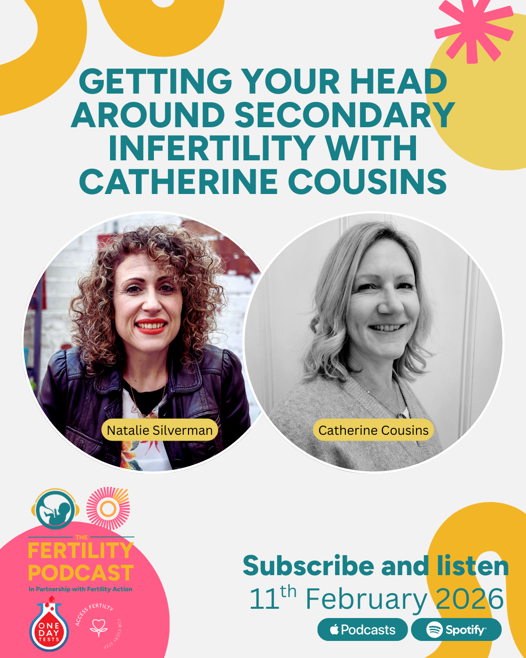 Getting your head around secondary infertility with Catherine Cousins